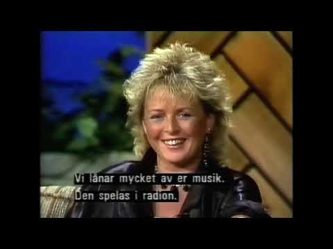 Kikki Danielsson - Don't Slam the Door och Intervju på Nashville Now (Live i Nashville, TN) (1987)