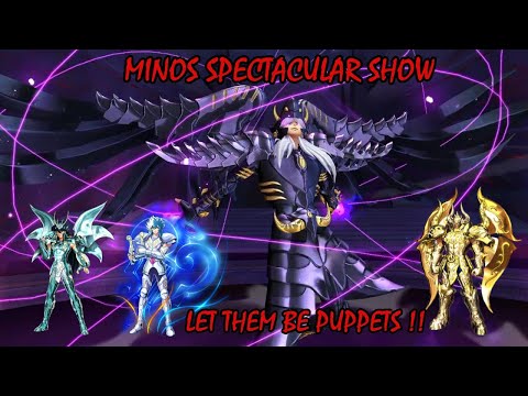 Saint Seiya Awakening : Griffon Minos In Action !!! [ Minos Gameplay In Galatic Duel ]  RC Skill 2