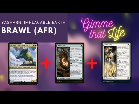 Yasharn Life Gain And Landfall Arena Brawl Deck (AFR Updated) Gameplay Magic The Gathering Arena