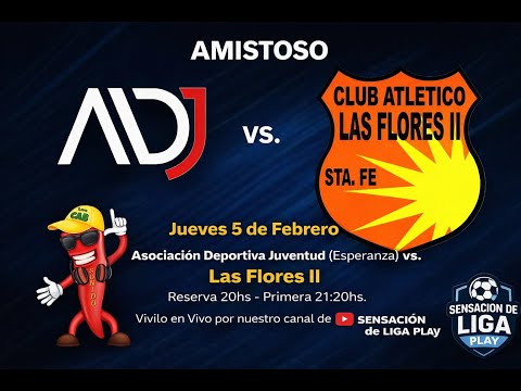 Amistoso - Asociación Deportiva Juventud (Esperanza) Las Flores II (Santa Fe)