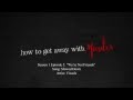 Slowed Down - Visuals | How to Get Away with ...