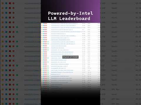 Top AI Models Revealed | Q3 2024 | AI Quarterly | Intel Software