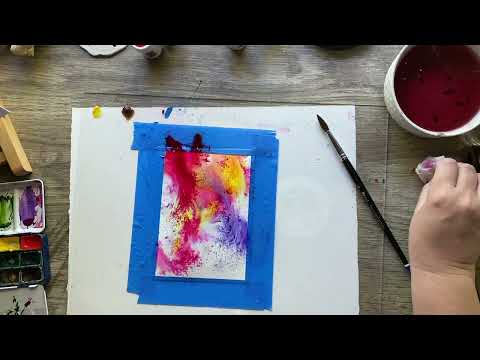 The Beauty of Brusho Crystal Watercolor Inks