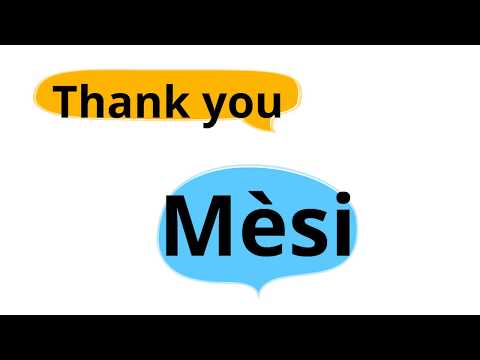 Haitian Creole _ Top Words and Phrase You must know in Haitian Creole   Video 1