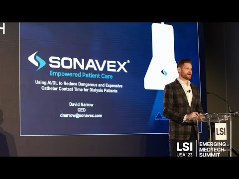David Narrow Presents Sonavex at LSI USA ‘23