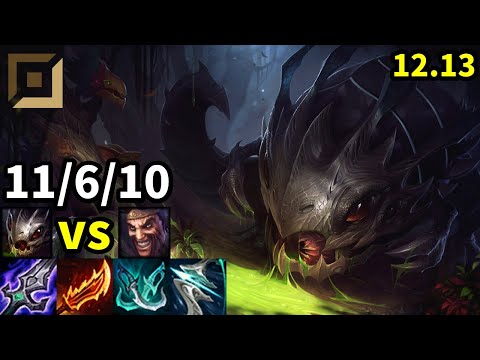Kog'Maw ADC vs Draven - KR Master | Patch 12.13