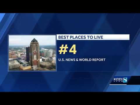 Des Moines ranked among top 5 best places to live
