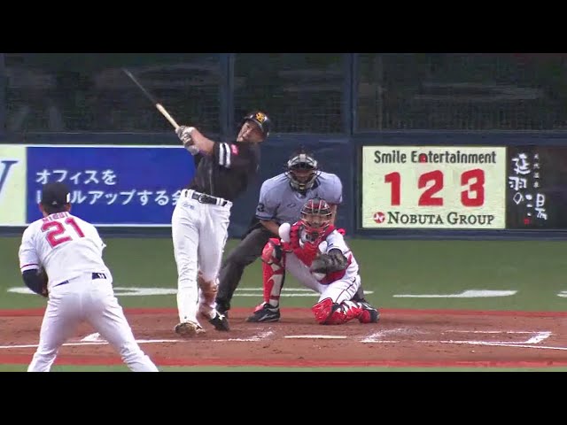 【7回表】ホークス・柳田 内角の球を打ち返す特大の26号2ラン!! 2018/8/17 Bs-H