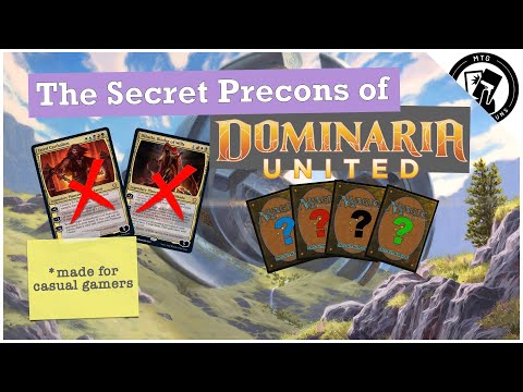 Dominaria United Secret Precons! | Not an Upgrade Video for Painbow or Legends Legacy | Commander