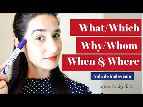 WH Questions (Aula de inglês)