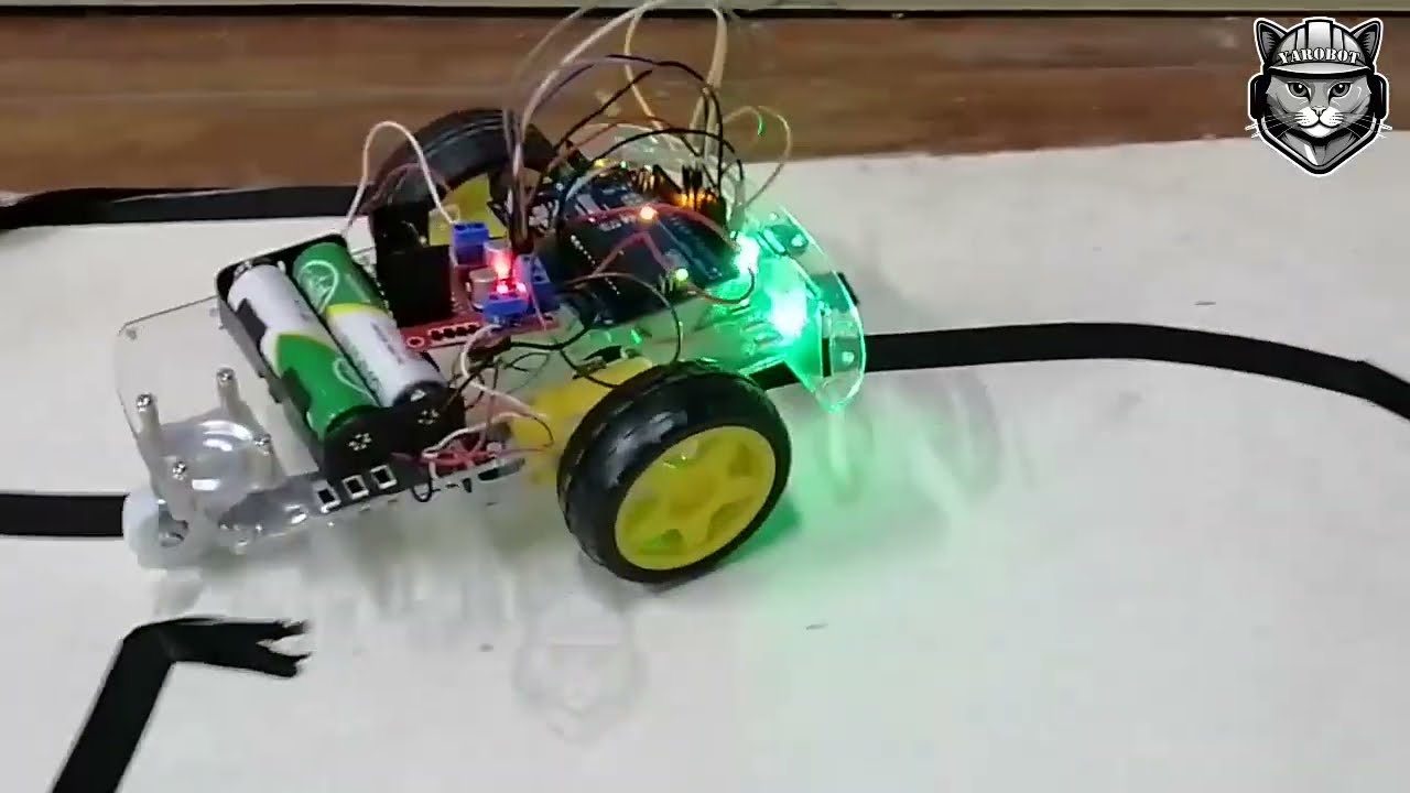 ROBOT Seguidor de línea con ARDUINO