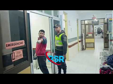 LLEGAN LOS HERIDOS AL HOSPITAL SAN JUAN DE DIOS DE ENTRE RÍOS, TARIJA.
