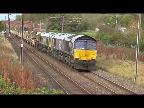 66432/66532 dit 6k05 Carlisle Yard - Crewe Basford Hall Engineers, 18th October 2024