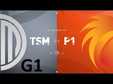 TSM vs P1 Game 1 Highlights - 2017 NALCS SPRING SPLIT - WEEK 9 DAY 3