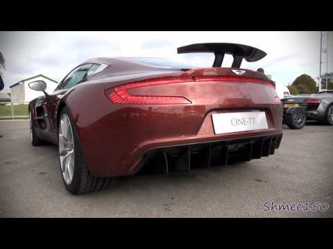 Aston Martin One-77 - Car #09 Startup and Driving