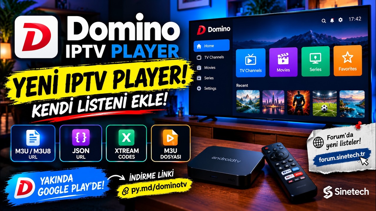 EN İYİ IPTV OYNATICILARINDAN BİRİI? Domino IPTV Player İncelemesi (TV Box & Mobil)