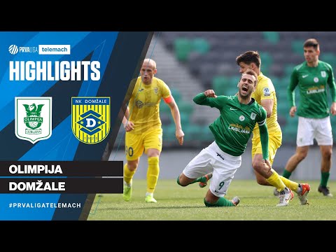 Olimpija 1-1 Domžale | 28. krog 2021/22 #PrvaLigaTelemach