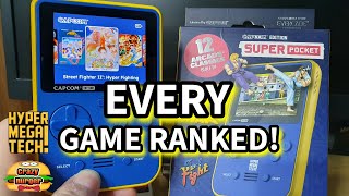 EVERY Game Ranked on the Super Pocket Capcom Edition!