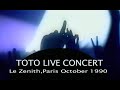 TOTO - Live In Paris 1990 (HD 720p Transfer)