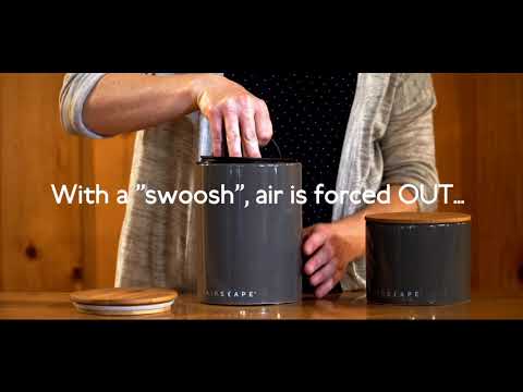 The Airscape® Ceramic Kitchen Canister