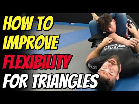 Finishing Triangle Chokes for Inflexible BJJ Practitioners