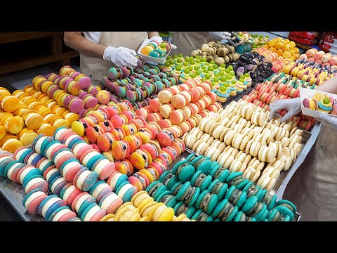 Fantastisch! Herstellung verschiedener Macarons pro Tag zu 1.000 Stück verkauft