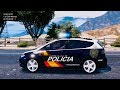 Seat Altea XL Policía Nacional Z Grand Theft Auto V MGVA Modification REVIEW