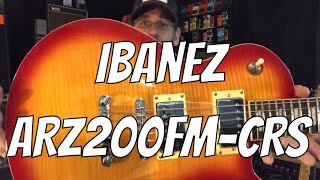 Video thumbnail for Ibanez ARZ200FM-CRS Demo by Ben Coombs