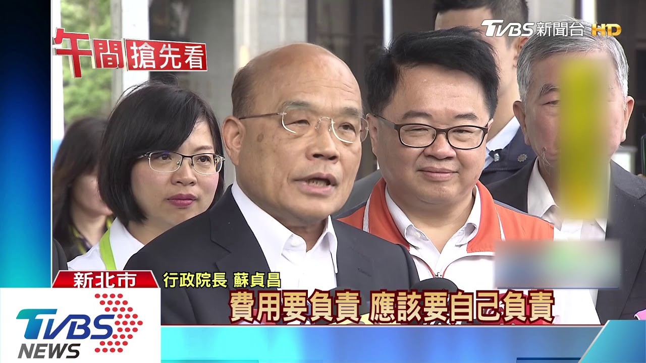 藍營醞釀倒閣　蘇：為港府解套、就是魔鬼