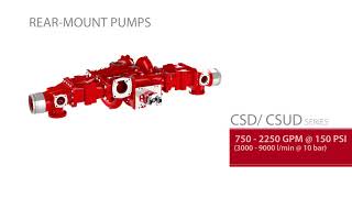 Waterous Line of Rear Mounted Pumps