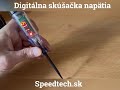 Skúšačka napätia 3-48V s digitálnym displejom - Video Youtube