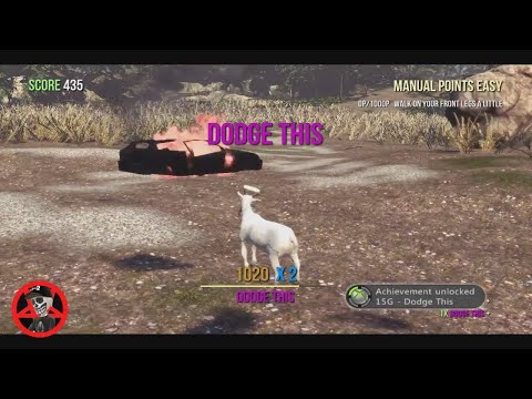Goat Simulator Achievement Dodge This