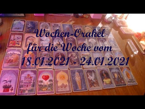 🔅☀️🔅 Wochenorakel (18.01.-24.01.2021)🔅☀️🔅