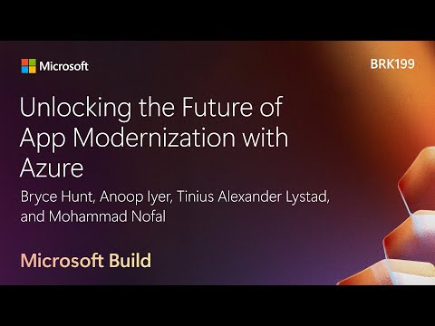 From legacy to cloud native: Accelerating Modernization at scale and AI | BRK199
