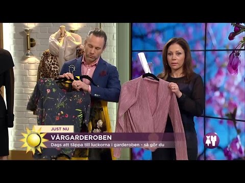 Vårens modetrender - för både henne och honom - Nyhetsmorgon (TV4)