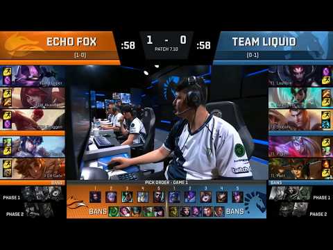TL vs FOX Highlights Game 2 NA LCS Summer 2017 Team Liquid vs Echo Fox W1D3