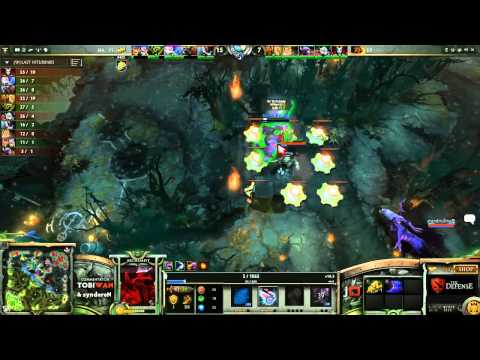 Na'Vi vs Kaipi GRAND FINAL Game 3   The Defense DOTA 2 Playoffs   TobiWan & syndereN
