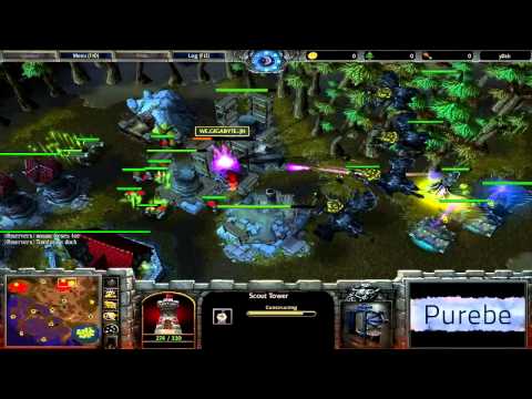 The War Cast - WE.GIGABYTE..JN (HU) vs DkH.Pain (UD) - G1 - WC3 #176