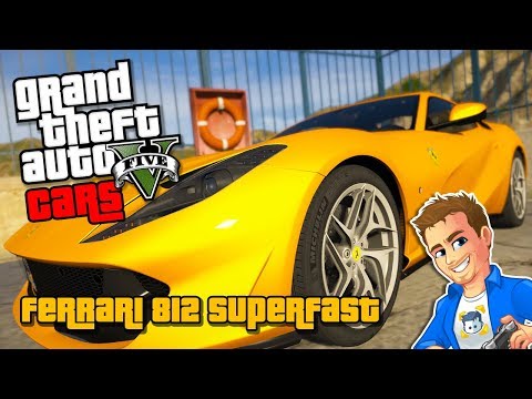 GTA 5 Cars - Ferrari 812 Superfast | GTA 5 Car Mod, GTA V Custom Car Addon, GTA 5 Supercar Showcase