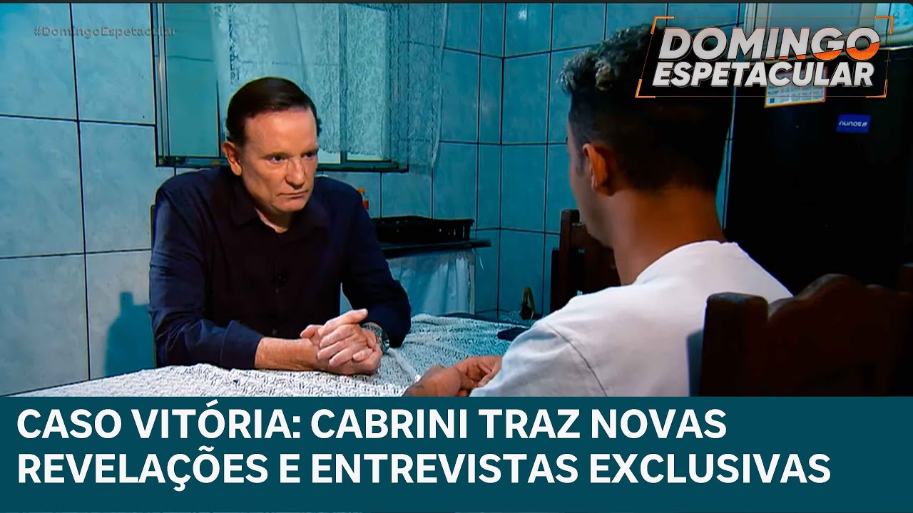 Caso Vitória: Cabrini traz novas revelações e entrevista peças chave da investigação
