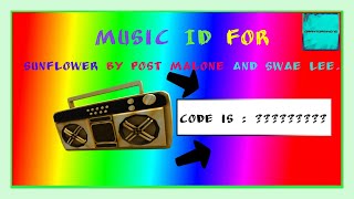 Roblox Music Code For Sunflower Roblox Cheat Mega - mm2 roblox song id