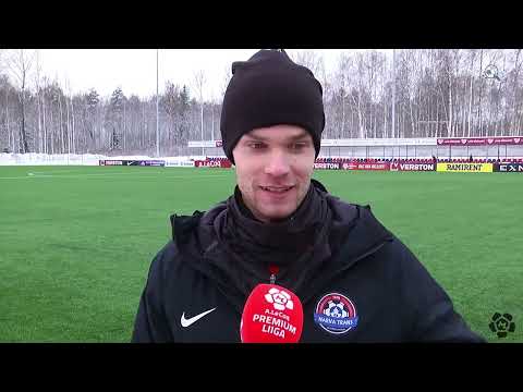 Paide Linnameeskond - Narva Trans I 2:1 I Premium Liiga 1. voor 2023 Tristan Koskor intervjuu