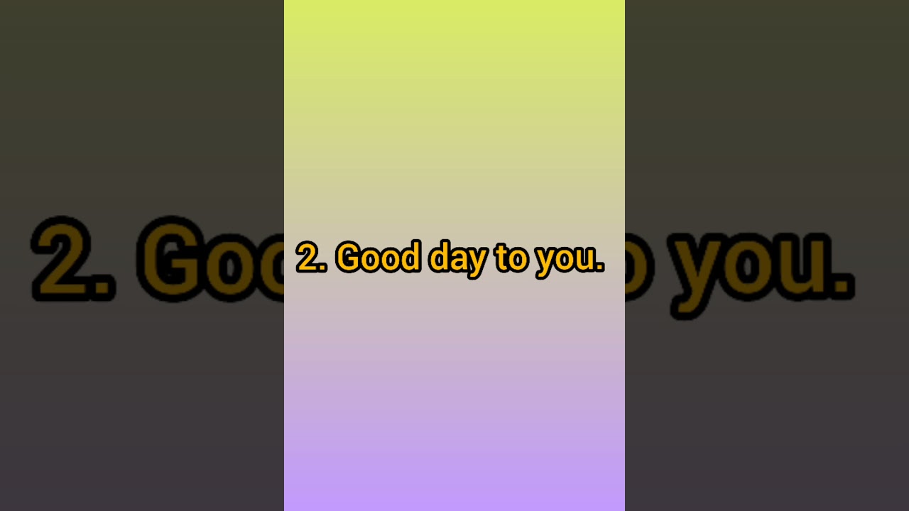 5 Different Ways To Say “Good Morning”