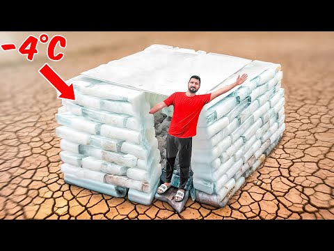 We Made World’s Coldest Room From Ice