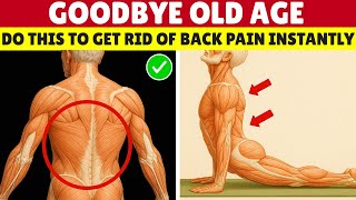 5 Gentle Stretches for Back Pain Relief After 60 | Seniors Mobility