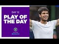 MATCH WINNER! Carlos Alcaraz is going to Wimbledon Final | Play of the Day presented by Barclays