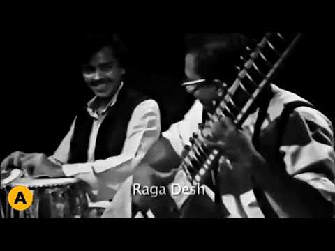 Raga Desh ~ Pt.Nikhil Banerjee And Pt. Mahapurush Mishra ~ 1968 ~ Video / Digitally Remastered HD