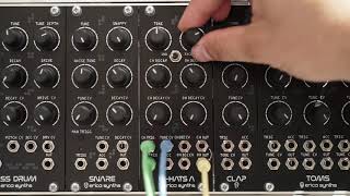 Video thumbnail for Erica Synths Hi Hats A Analogue by Let's Listen