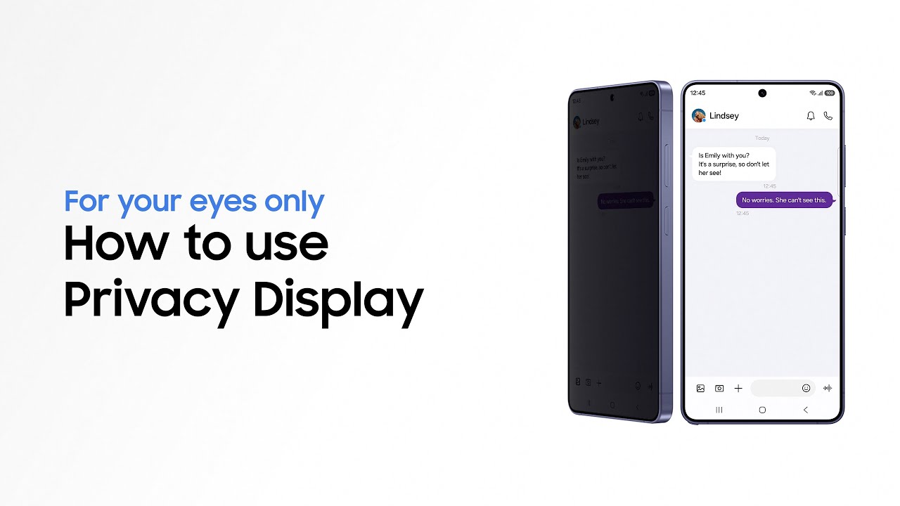 How to use Privacy Display | Galaxy S26 Ultra | Samsung - YouTube