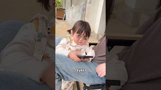 Download lagu Genius Mom Cures Baby's Phone Addiction with Panda Eye Prank!#shorts mp3